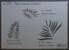 ibicci Hibiscus Collection Palm Leaf stencil - 3 designs